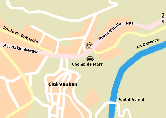 Plan de Brian&ccedil;on