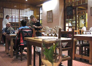 La salle du restaurant Les Ecrins ? Brian?on